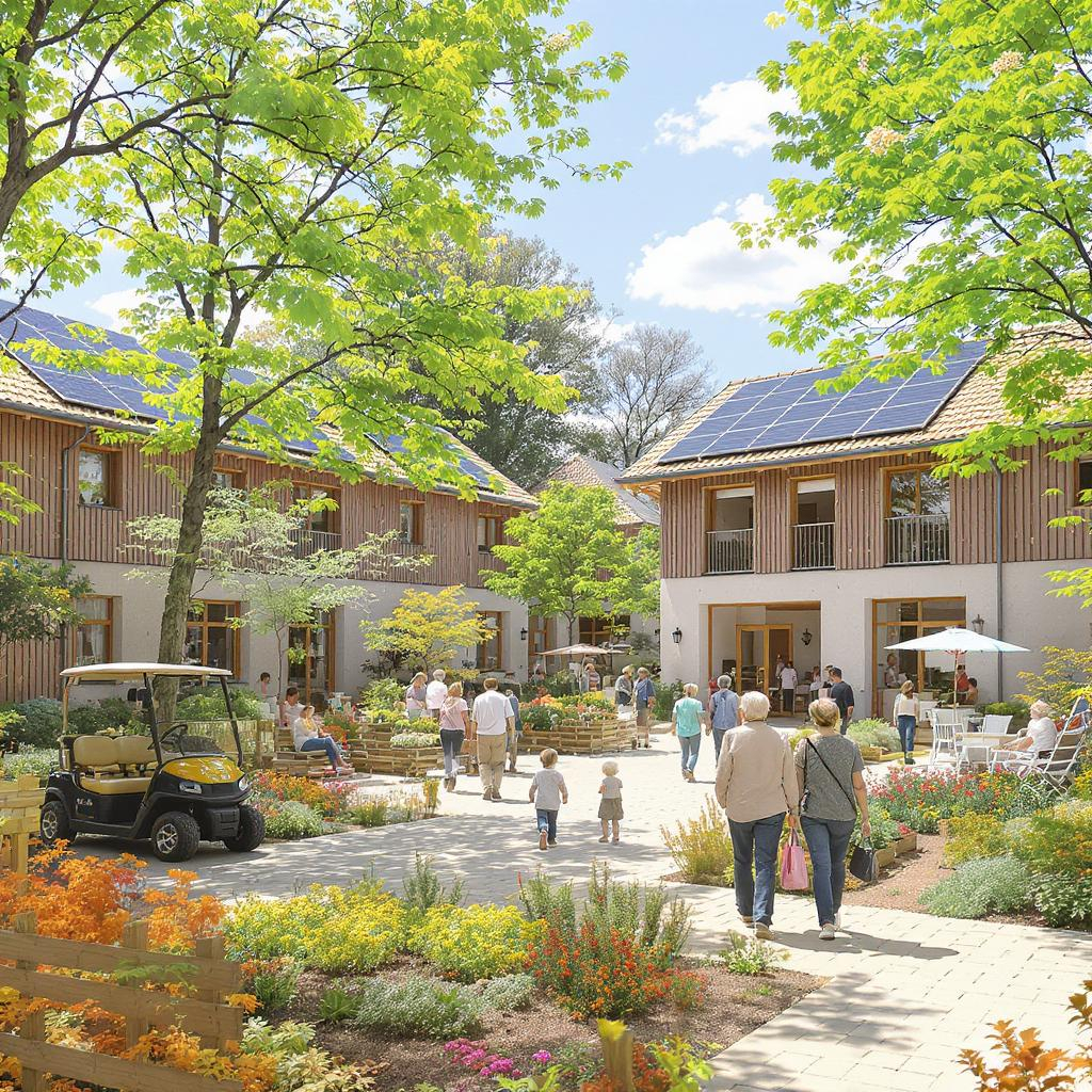 Residents and green spaces